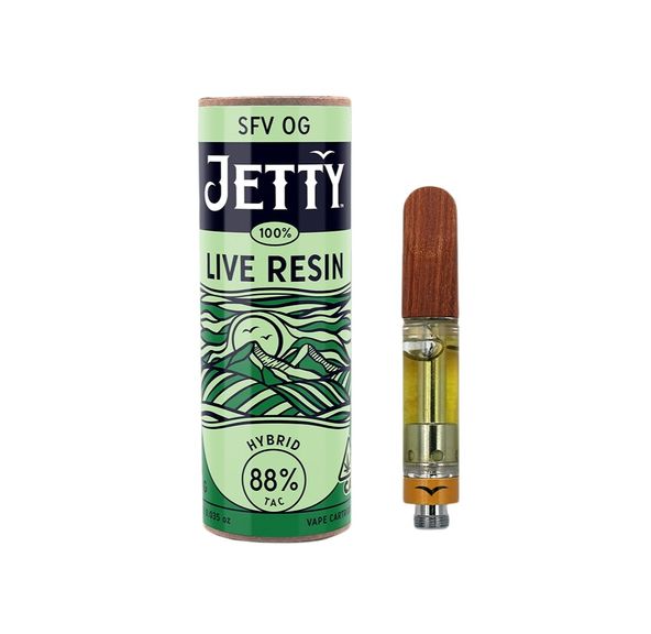 Jetty Live Resin Cartridge SFV OG 1g