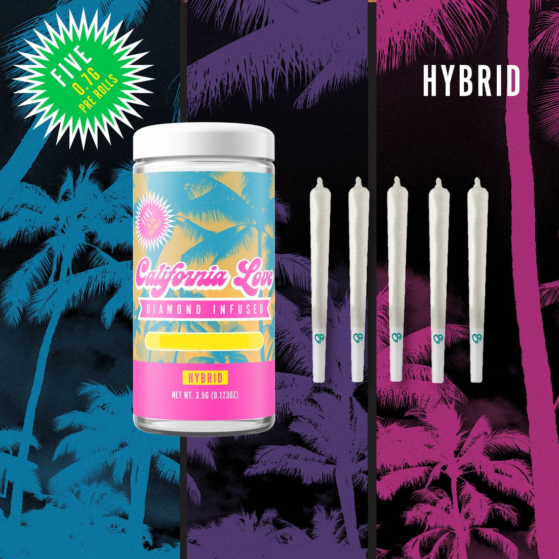 California Love Pre-roll 14pk Lemon Cherry Gelato 14g