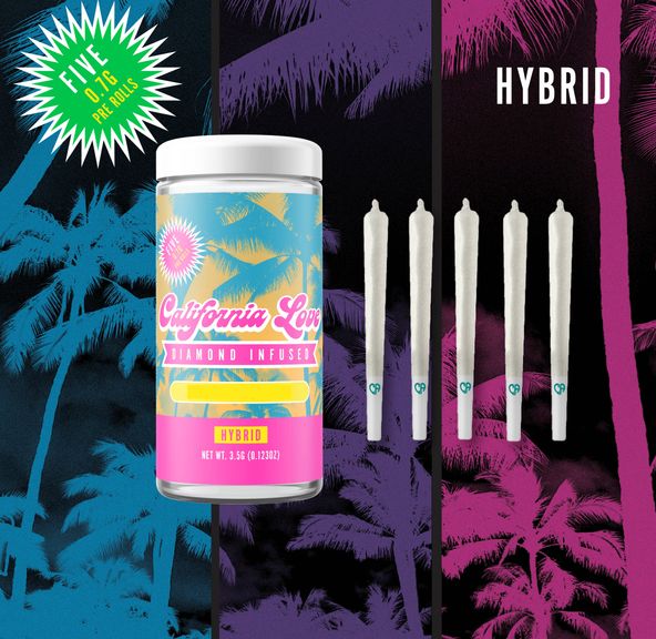 California Love Pre-roll 14pk Lemon Cherry Gelato 14g