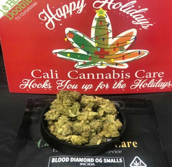 Cali Cannabis - Blood Diamond OG Micros 8th - Indica Thc 29.32