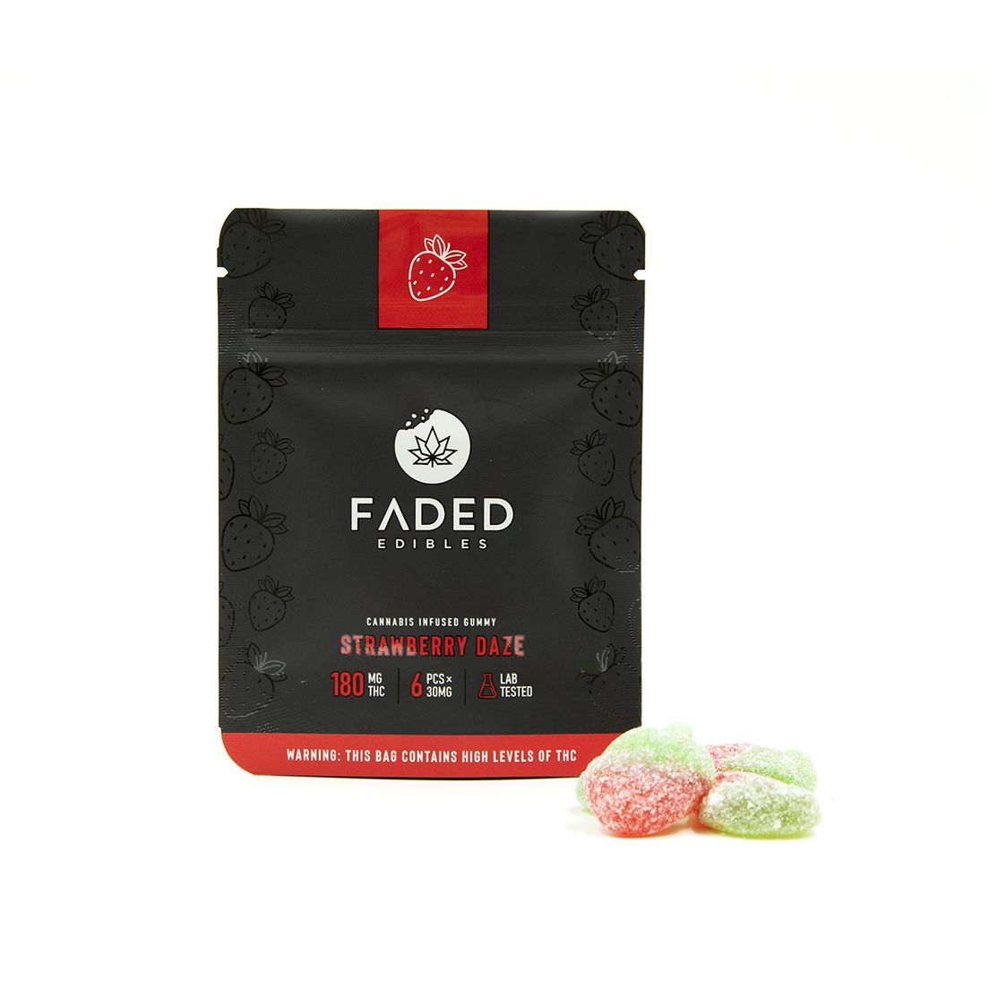 Faded Strawberry Daze 180mg