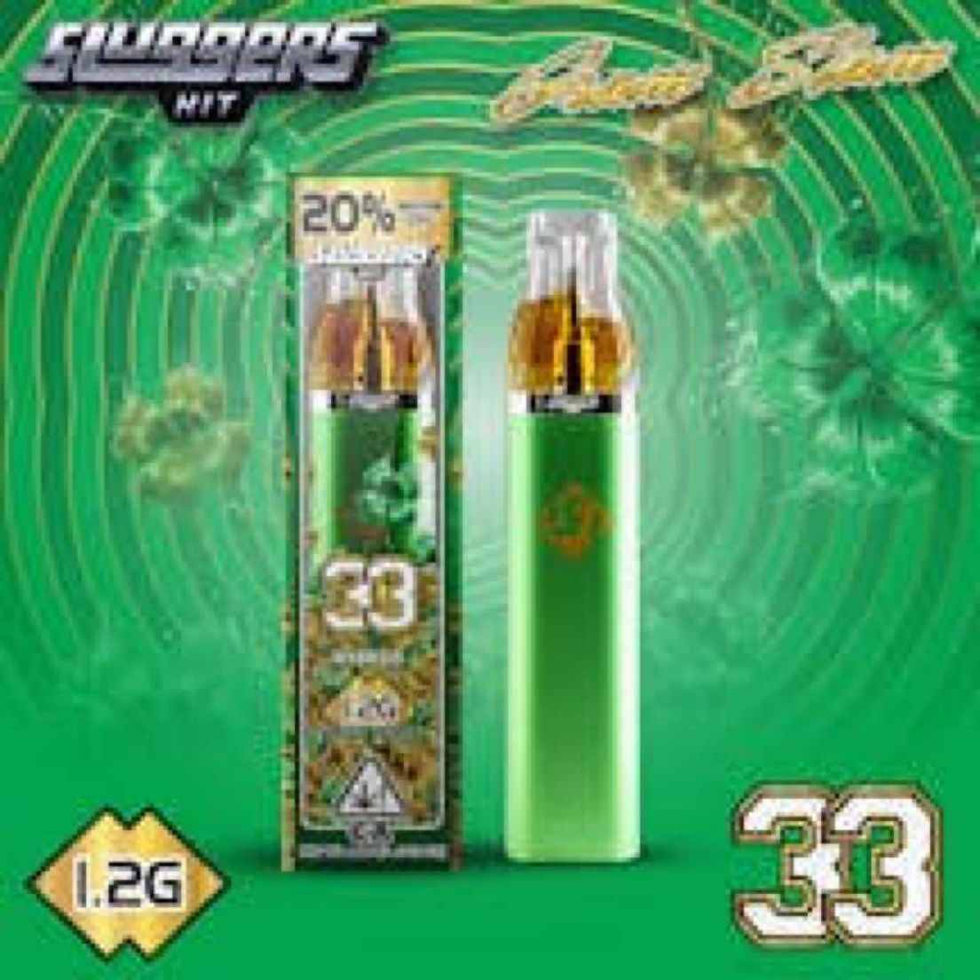 Sluggers - 1.2g Disposable (33)