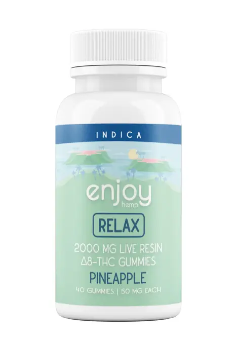 Enjoy Delta 8 THC Relax Gummies - 40ct