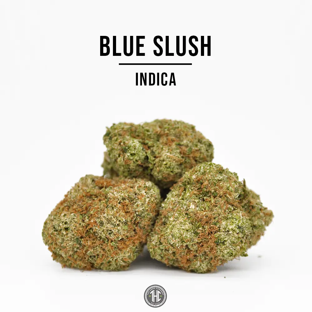 THCa Hemp Flower, Blue Slush