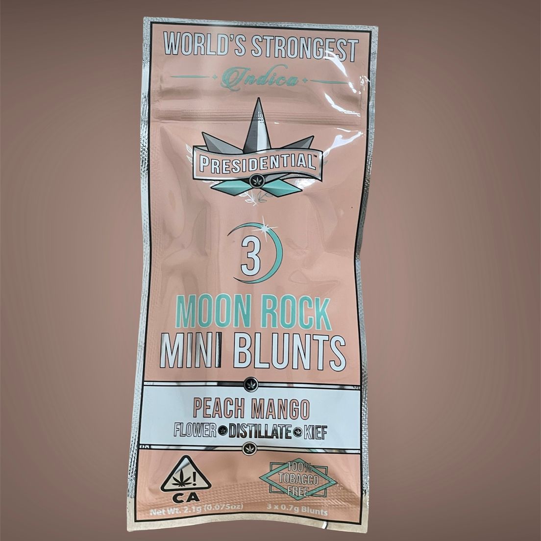 D. Presidential 3pk x .7g Infused Mini Blunts - Peach Mango (I)