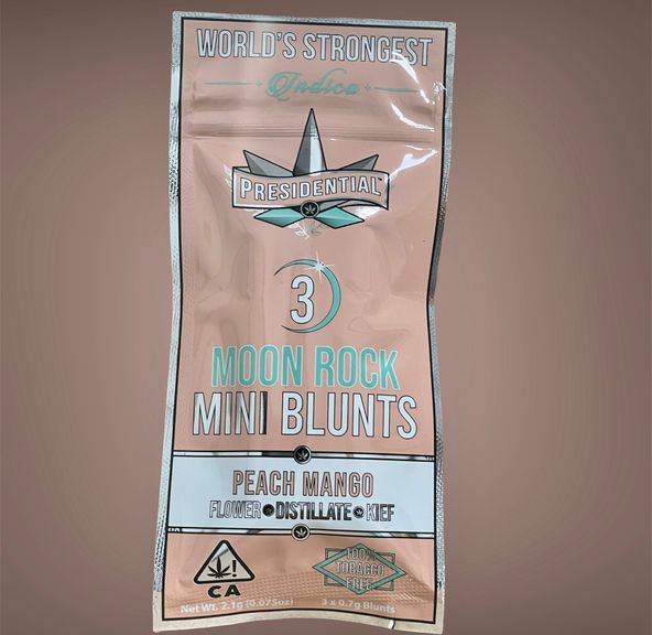 D. Presidential 3pk x .7g Infused Mini Blunts - Peach Mango (I)