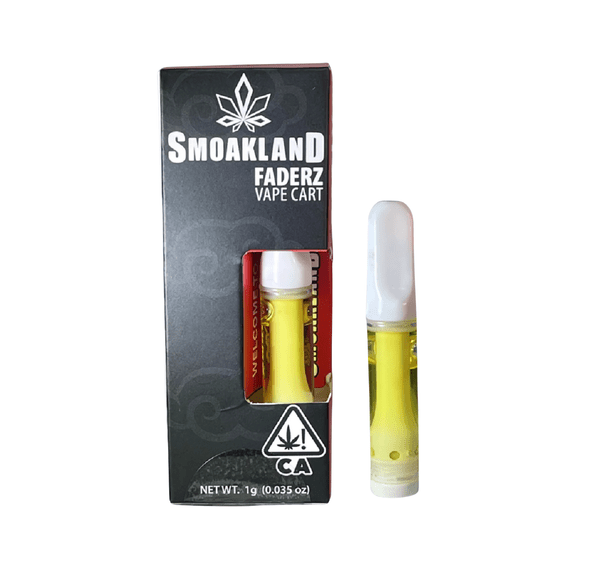 Smoakland | Vape Cart | 1g | Faderz | Blue Dream