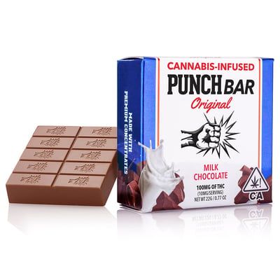 Punch Edibles - 100mg PunchBar - Milk Chocolate