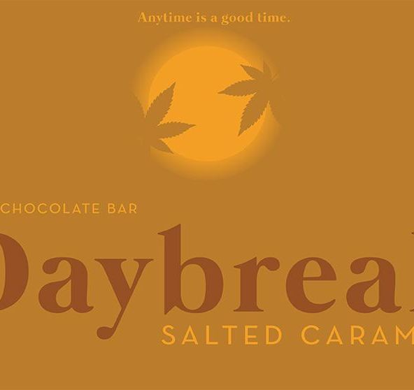 Daybreak - High Dose Chocolate Bar - Salted Caramel