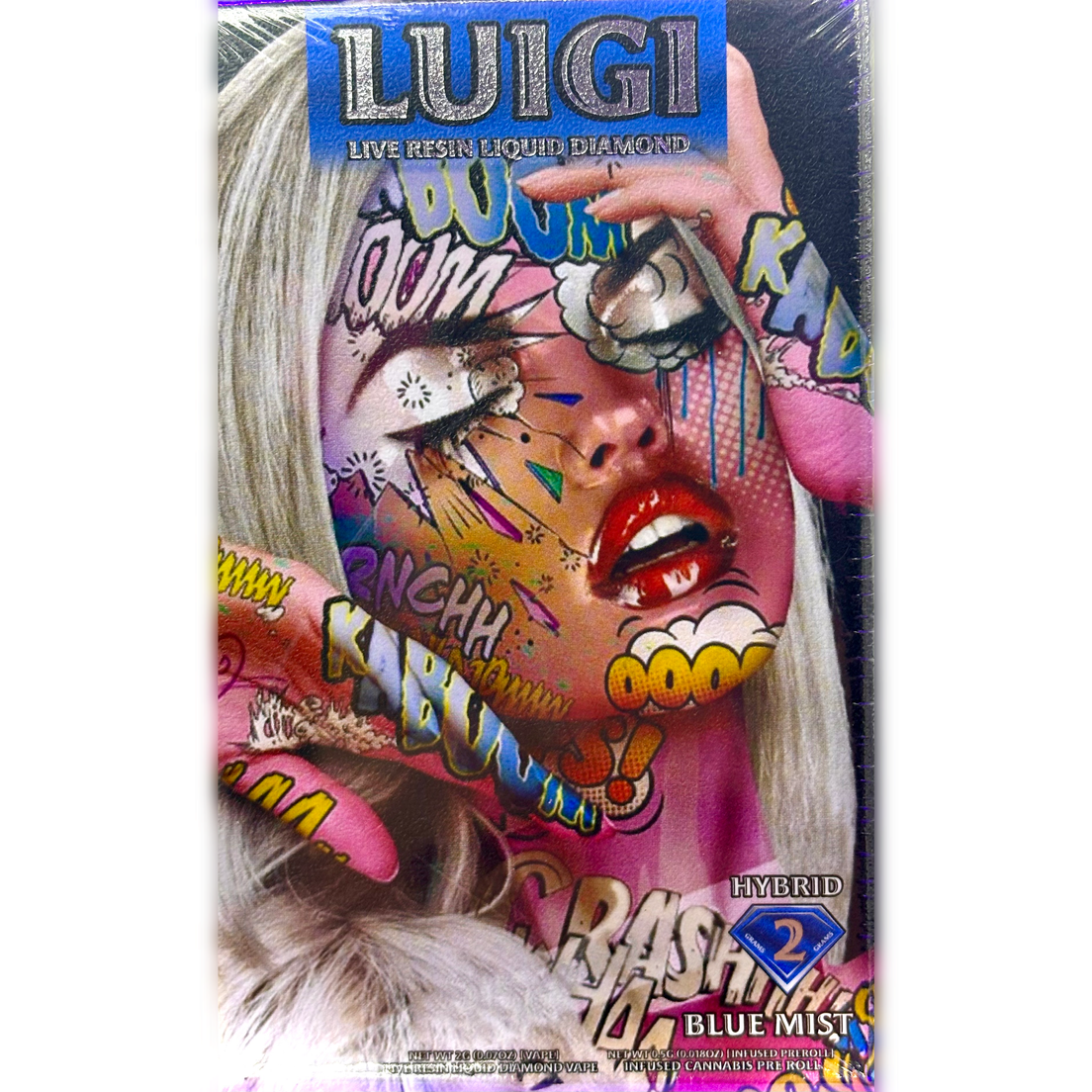 Luigi - Blue Mist - 2G Dispo w/Joint