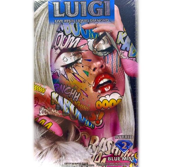Luigi - Blue Mist - 2G Dispo w/Joint
