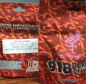 Pink Flamingo 918 BURNT ORANGE - 3.5g