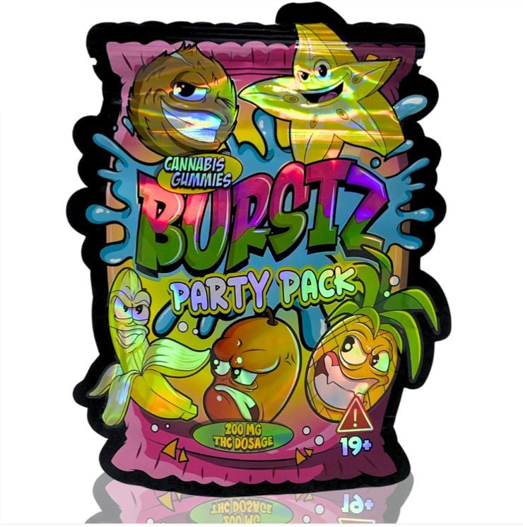 BURSTZ GUMMIES THC 200MG 20 Gummies x 10MG