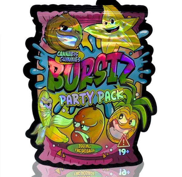 BURSTZ GUMMIES THC 200MG 20 Gummies x 10MG