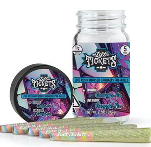 Lift Tickets - Brilliance - Georgia Pie x Georgia Pie (37.1% Indica) - .5g Pre-Roll x 5-Pack