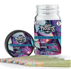 Lift Tickets - Brilliance - Georgia Pie x Georgia Pie (37.1% Indica) - .5g Pre-Roll x 5-Pack