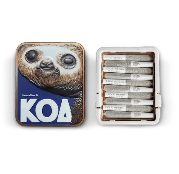KOA- Papaya Punch Live Resin Infused 10PK Prerolls 3.5g (H)