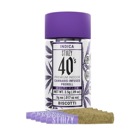 STIIIZY - 40's Multi-Pack - Biscotti - 2.5g