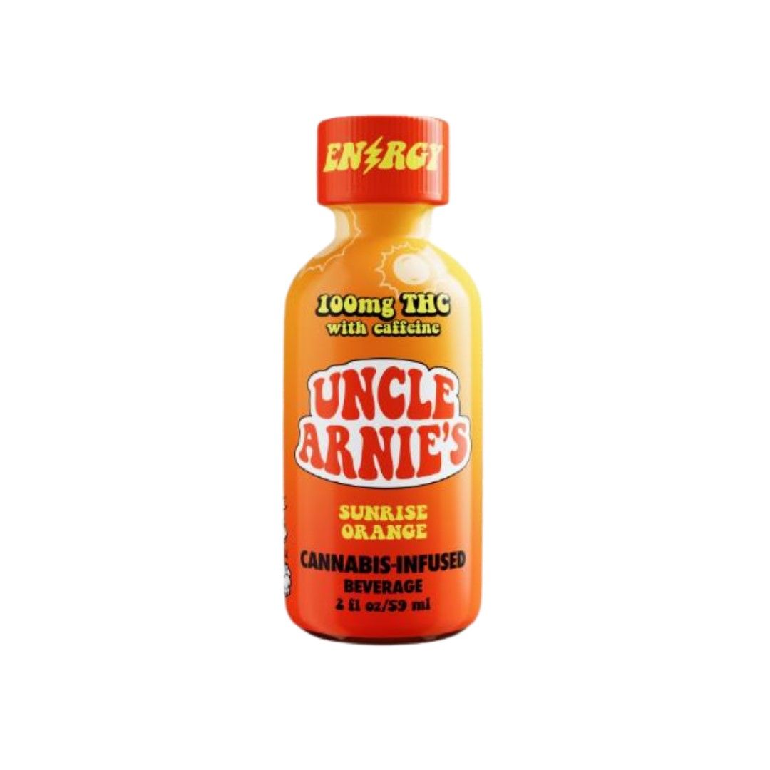Uncle Arnie's Shot Sunrise Orange with Caffeine 100mg