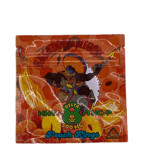 Delta 8 Gummies 500MG Peach Rings
