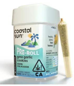 Coastal Sun - GMO Garlic Cookies 10pk Prerolls 3.5g