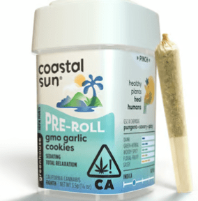 Coastal Sun - GMO Garlic Cookies 10pk Prerolls 3.5g