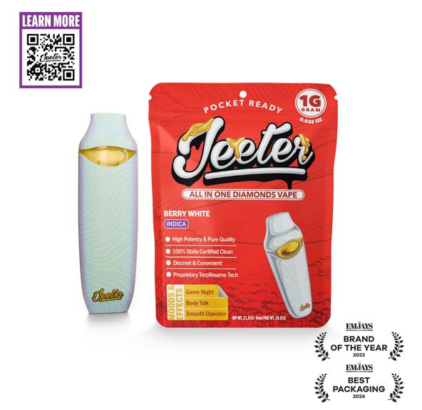 Jeeter - AIO Liquid Diamonds - 1g - Berry White