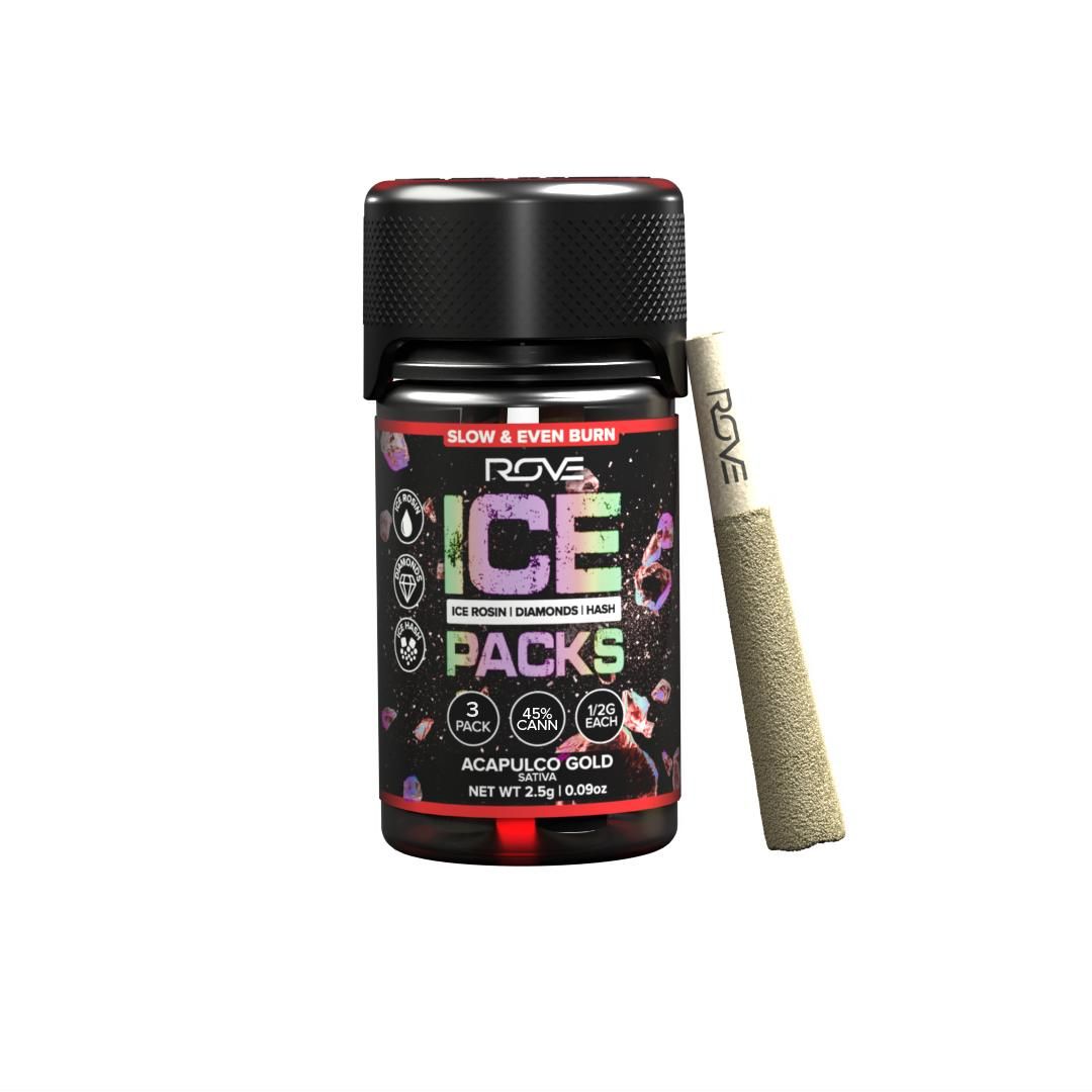 Rove - Acapulco Gold Ice Pack Infused Prerolls 5pk 2.5g