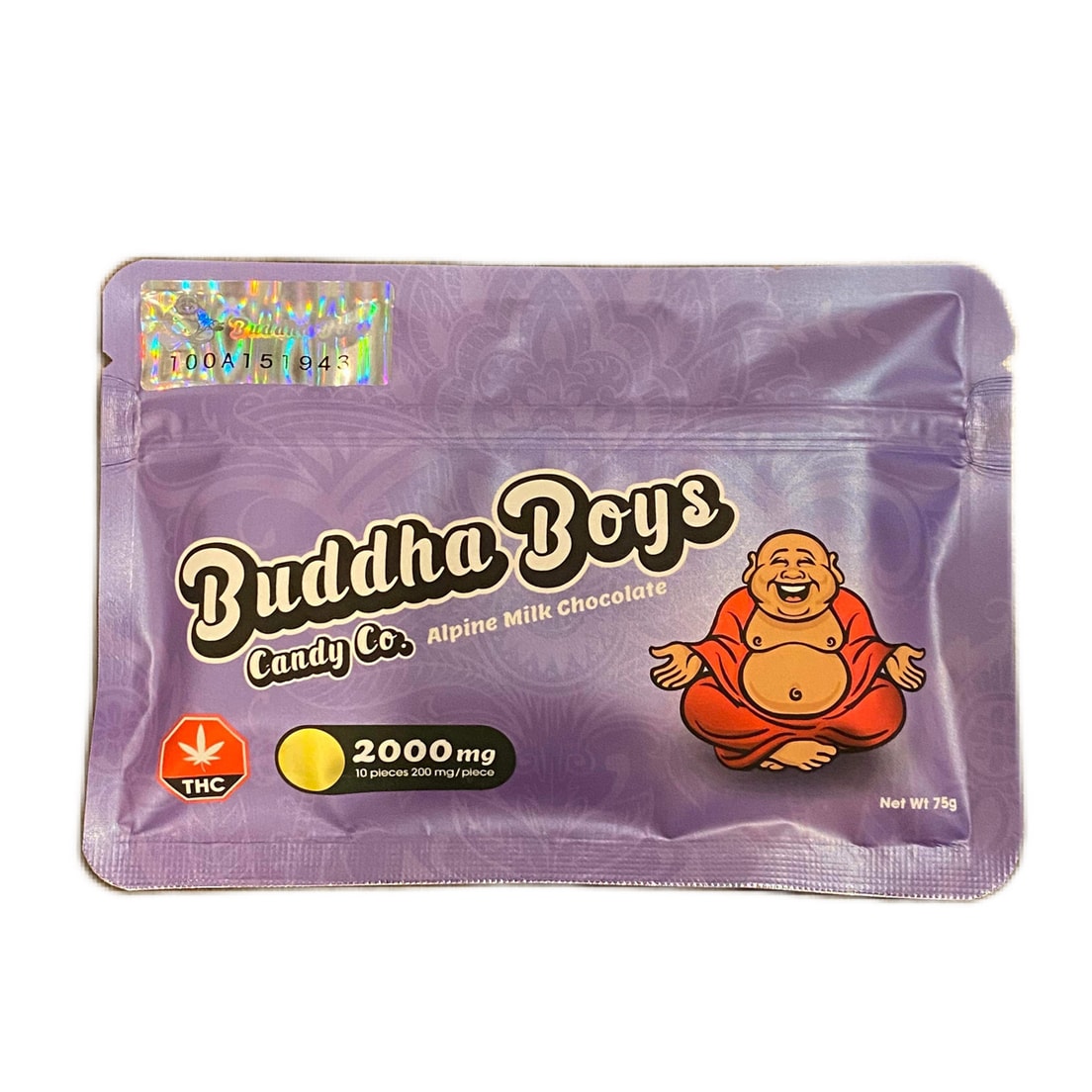 Buddha Boys Chocolate Bar 2000mg