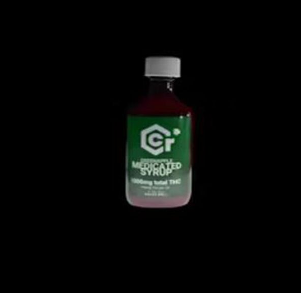 CR|1000MG THC Syrup|Green Apple