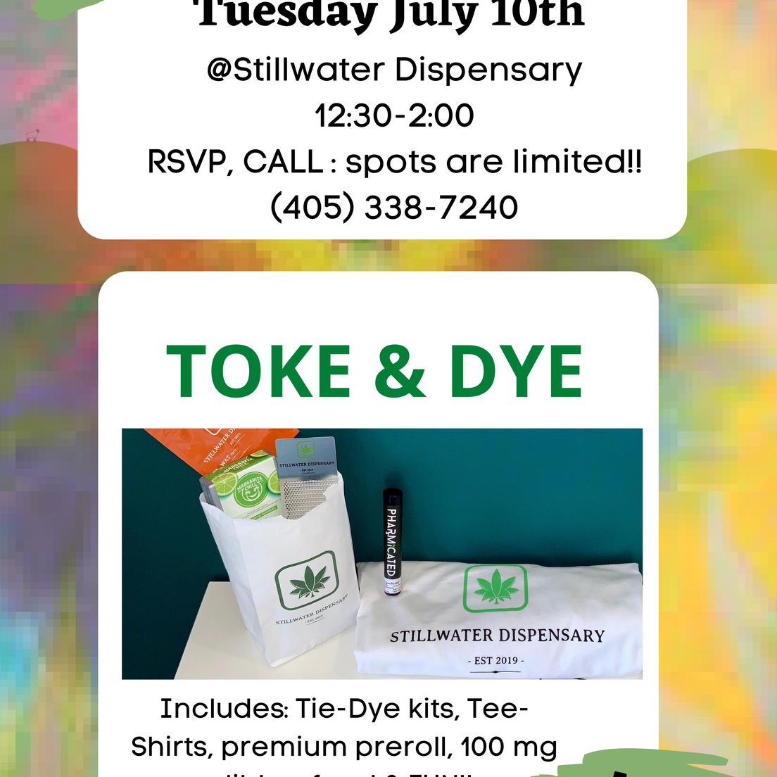 TOKE AND TIE DYE EVENT