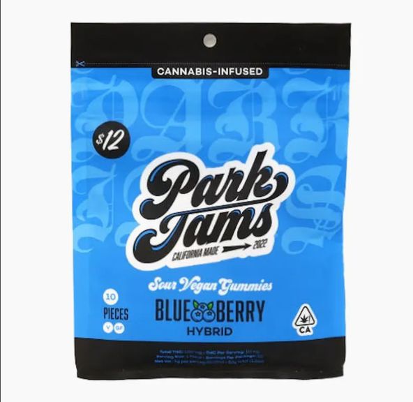 100mg Gummy - Park Jams - Blueberry