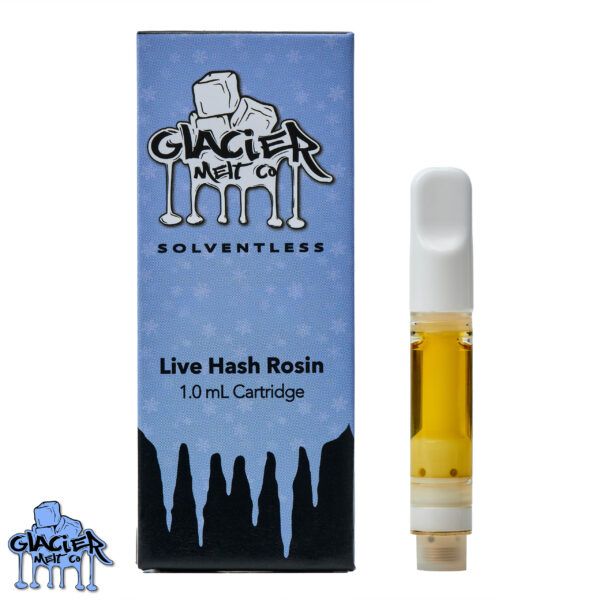 Animal Cookies Live Hash Rosin Vape Cartridge - Glacier Melt Co.