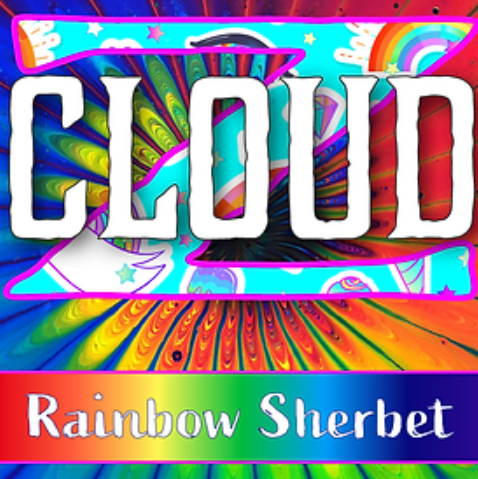 Rainbow Sherbet Cart