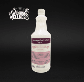 Crystal Clean - 99% Isopropyl Alcohol | Keep Your Glass Spotless | 16oz