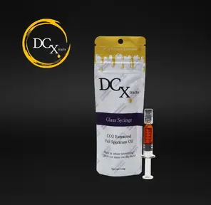 DCXtracts | CO2 Extracted Full Spectrum Oil - Glass Syringe | 1g