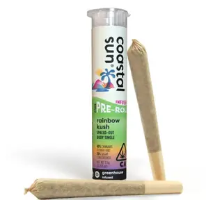 Coastal Sun - Rainbow Kush 2pk Infused Preroll 1.5g