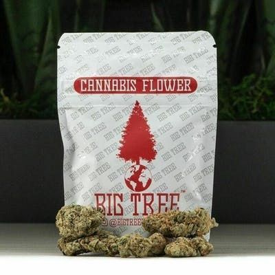 B. Big Tree 3.5g Flower - Quality 7.5/10 - Grilled Cheese