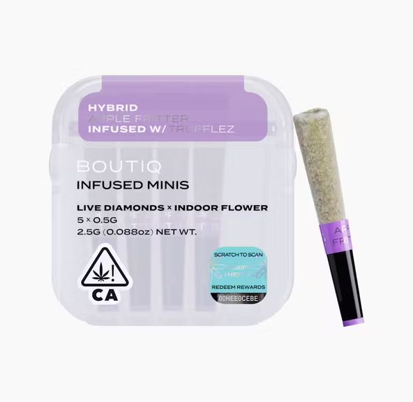 Boutiq - Infused Mini PR 5pk - Apple Fritter 2.5g