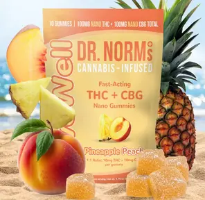 DR. NORM'S: Livewell + Pineapple Peach Fast-acting