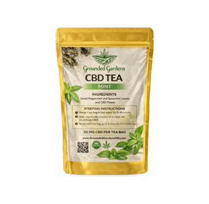 CBD Tea I Mint I 100mg I Grounded Gardens I 2 Bags