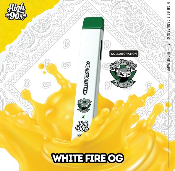 HIGH 90s - White Fire OG Disposable Vape 1g