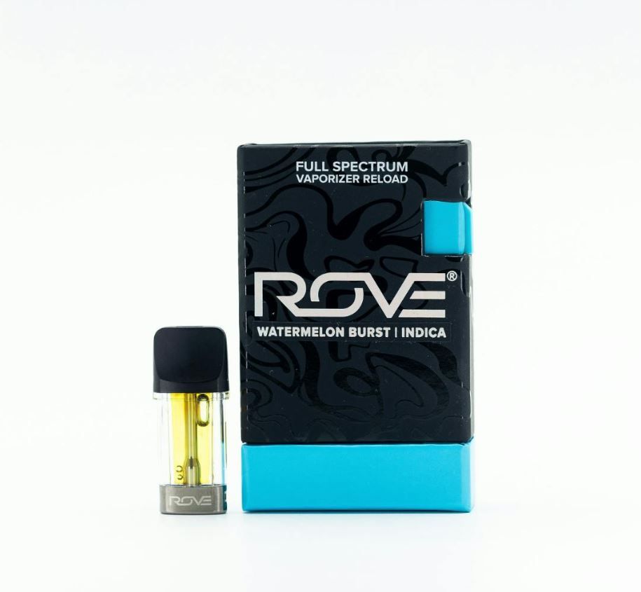 Rove Live Resin AIO Vape Reload Watermelon Burst 1g