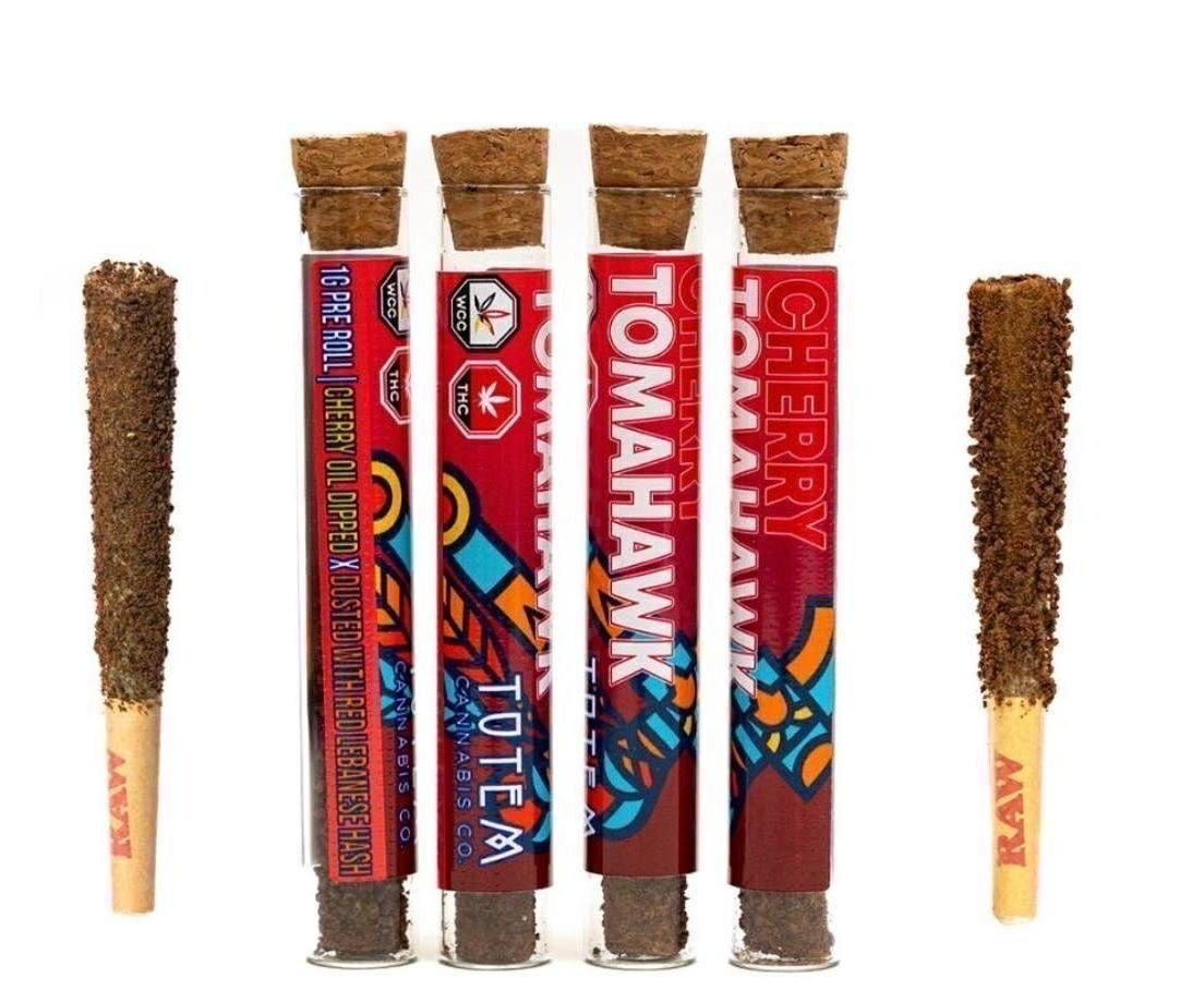 Totem Cherry Tomahawk 1G Pre Roll at Lucky Leafs Gaming