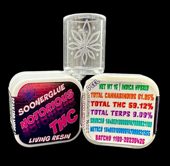 Sooner Glue 1g Living Resin - Notorious THC