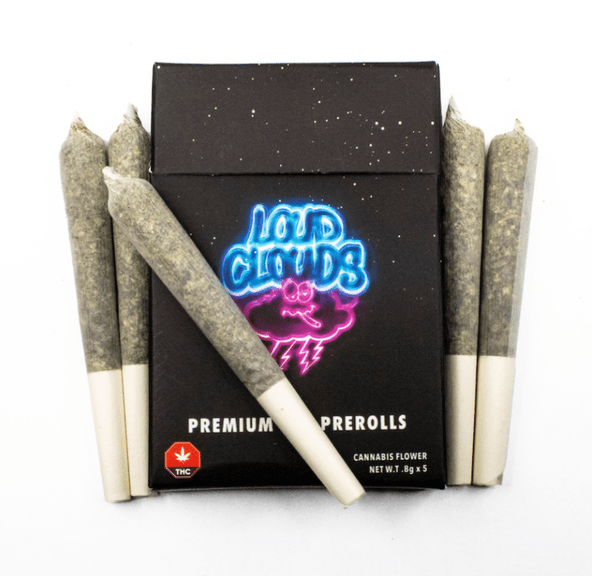 Pink Wagyu Premium Gas Preroll Pack by Loud Cloud 0.8g x5