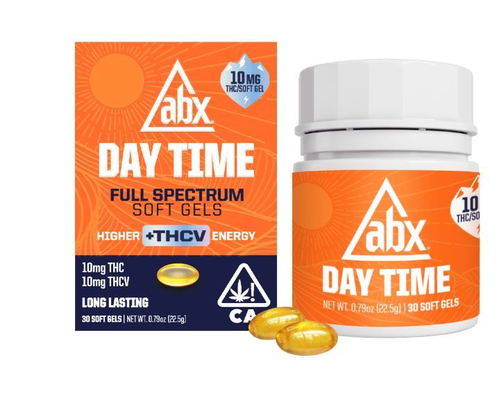 Absolute Xtracts Day Time Soft Gels 30pk 10mg THC/10mg THCv