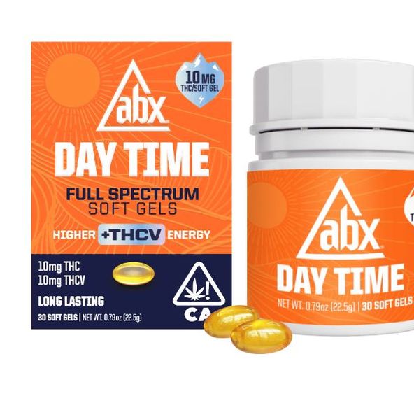 Absolute Xtracts Day Time Soft Gels 30pk 10mg THC/10mg THCv