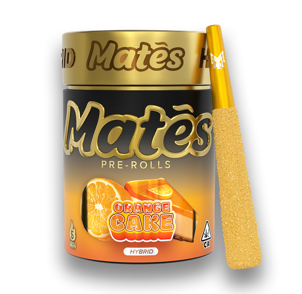 Muha Meds - Mates Prerolls Packs - Orange Cake 3g