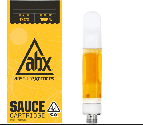 Absolute Xtracts Sauce Cartridge Zangria 1g